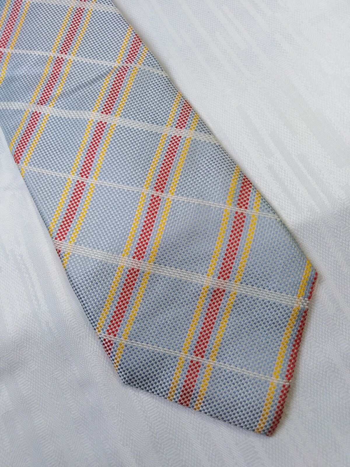 CAMPORA NAPOLI 100% SILK TIE SETA CRAVATTA NECKTIE ITALY VINTAGE SELF TIPPED