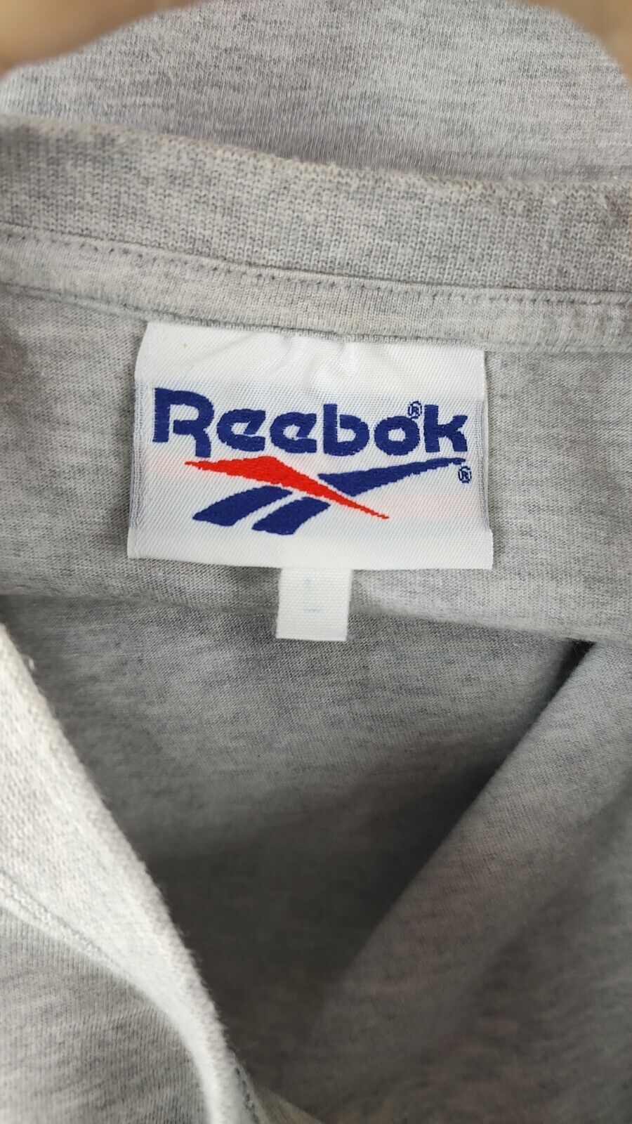 REEBOK MAGLIA UOMO TG. L MAN T-SHIRT VINTAGE CASUAL SPORT