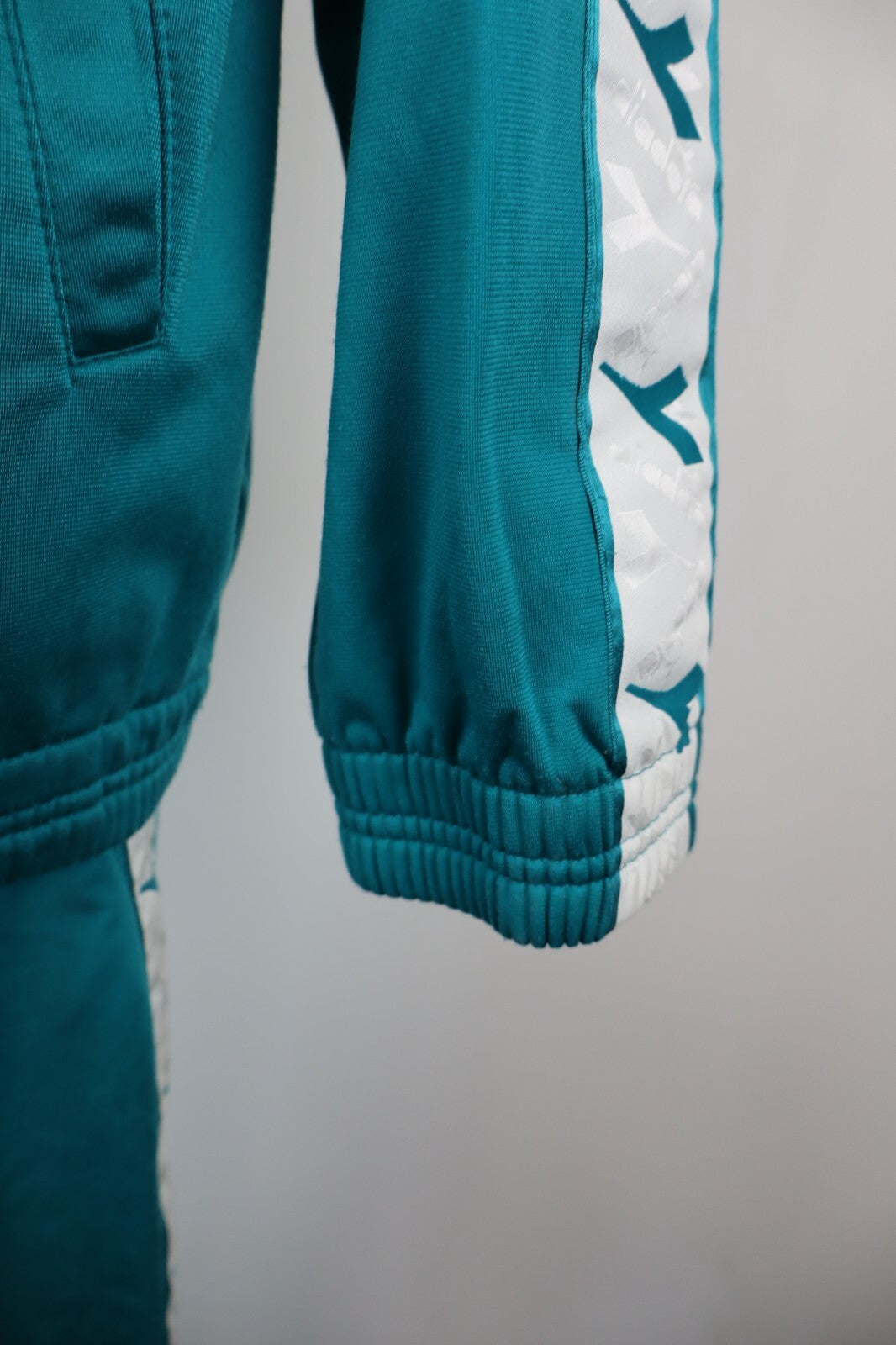 DIADORA TUTA COMPLETO DUE PEZZI  TG. 52 TRACKSUIT JACKET GIACCA PANTS UOMO SPORT