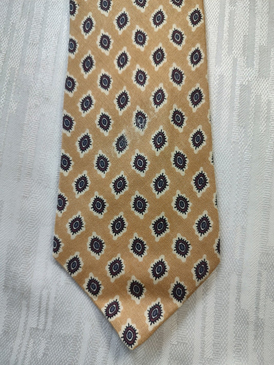 KRIZIA 100% SILK TIE SETA CRAVATTA NECKTIE MADE IN ITALY CLASSIC