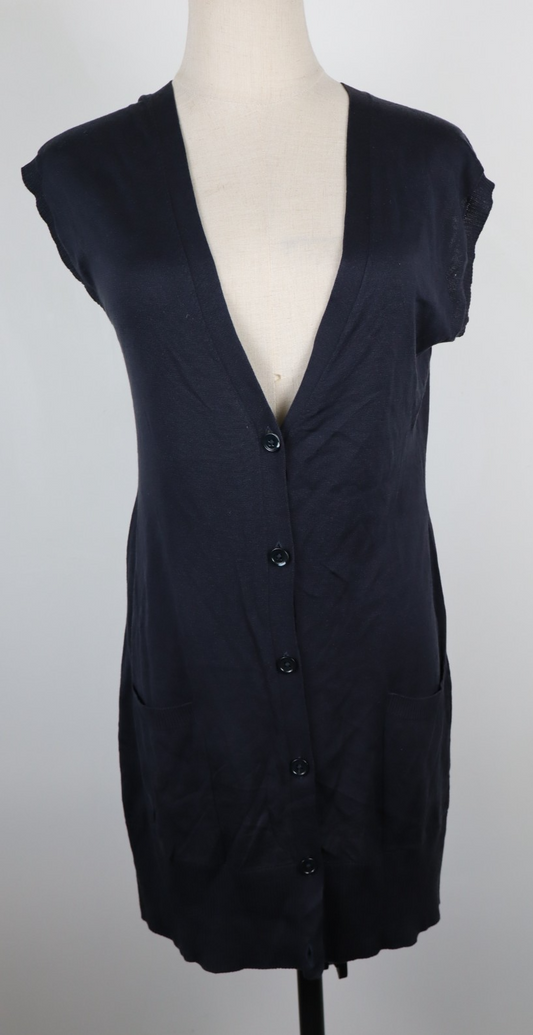 MAX MARA CARDIGAN MAGLIONE MAGLIA DONNA Tg. L WOMAN CASUAL SWEATER SMANICATO