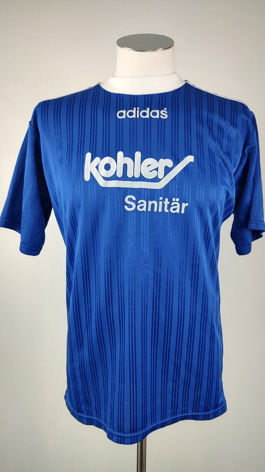 ADIDAS KOHLER N. 3 MAGLIA CALCIO UOMO Tg 16 SOCCER MAN JERSEY MADE IN UK