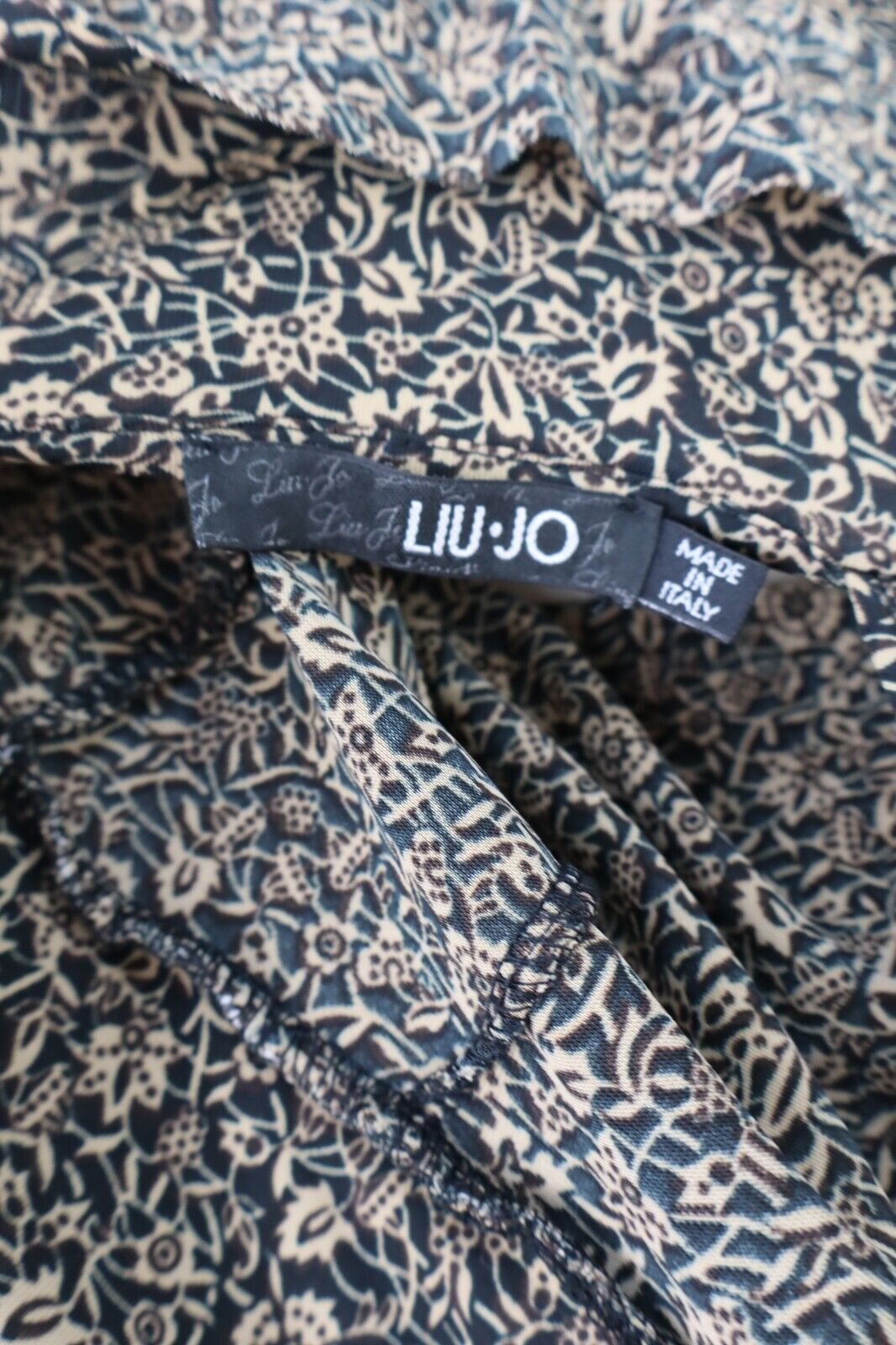 LIU JO VESTITO DONNA 42 WOMAN BALLET MARY JANE FAIR VINTAGE CHIFFON Y2K 2000'S