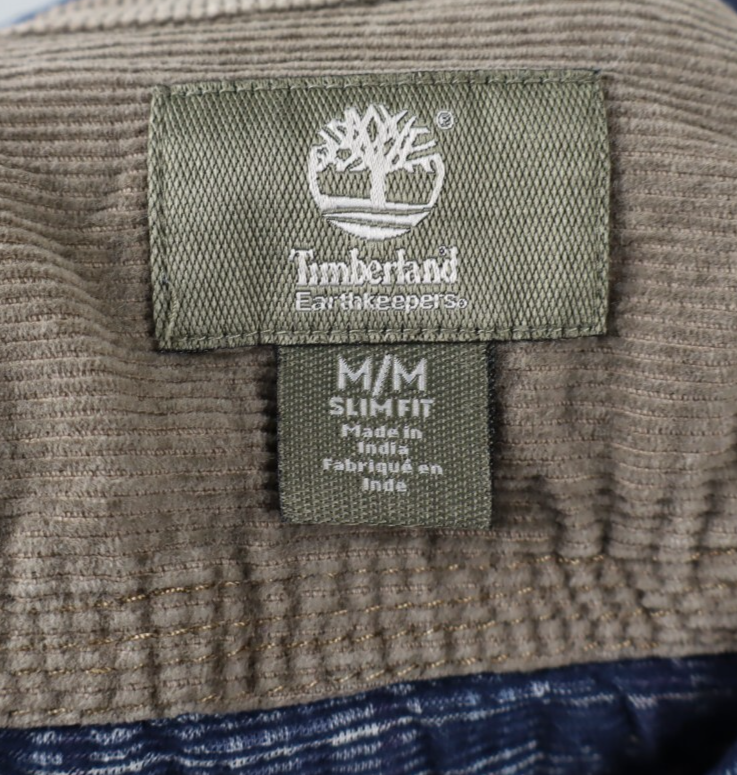 TIMBERLAND CAMICIA UOMO TG. M SLIM FIT MAN CASUAL VINTAGE SHIRT COTONE COTTON