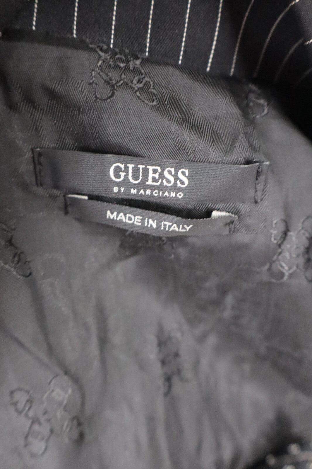 GUESS BY MARCIANO BLAZER GIACCA DONNA Tg 46 WOMAN CASUAL VINTAGE JACKET COTONE