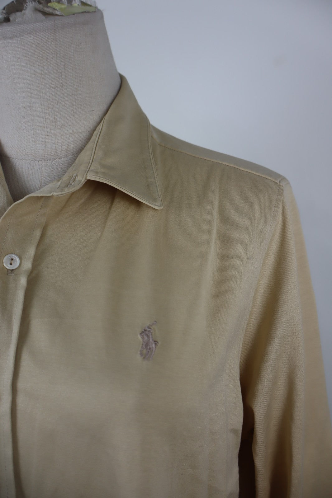 RALPH LAUREN GOLF CAMICIA DONNA L WOMAN SHIRT CASUAL VINTAGE COTONE COTTON LOGO