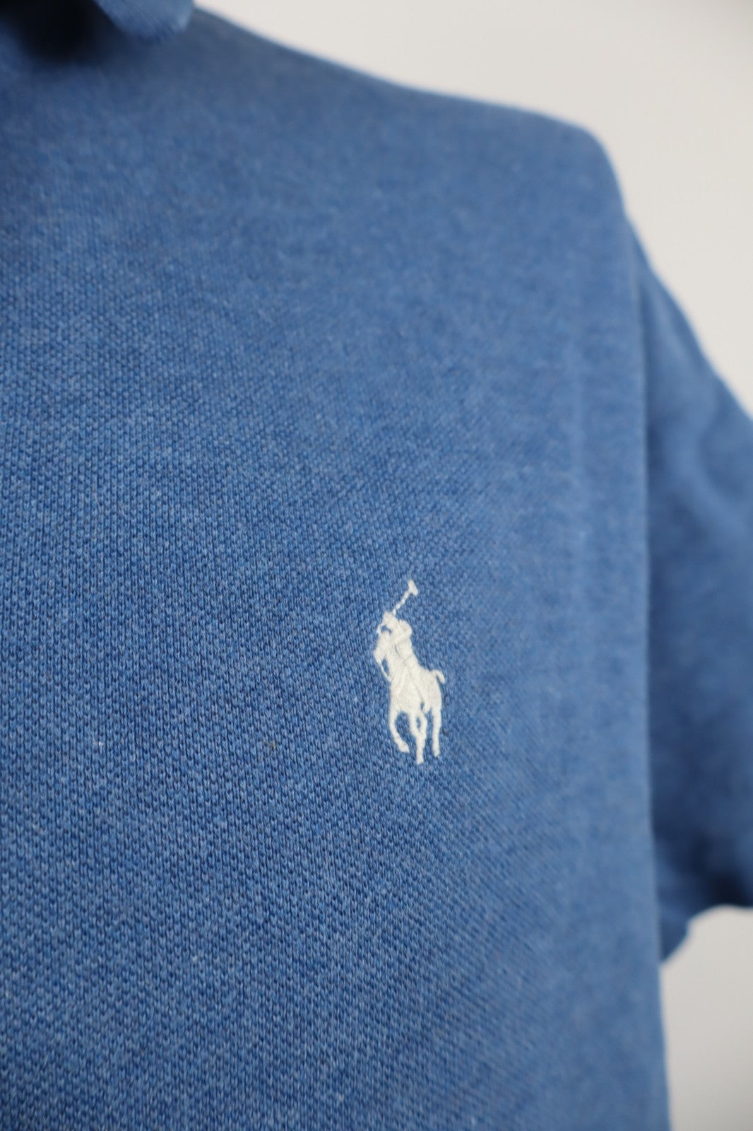 RALPH LAUREN MAGLIA POLO UOMO COTONE TG XL MAN COTTON SHIRT CASUAL VINTAGE LOGO