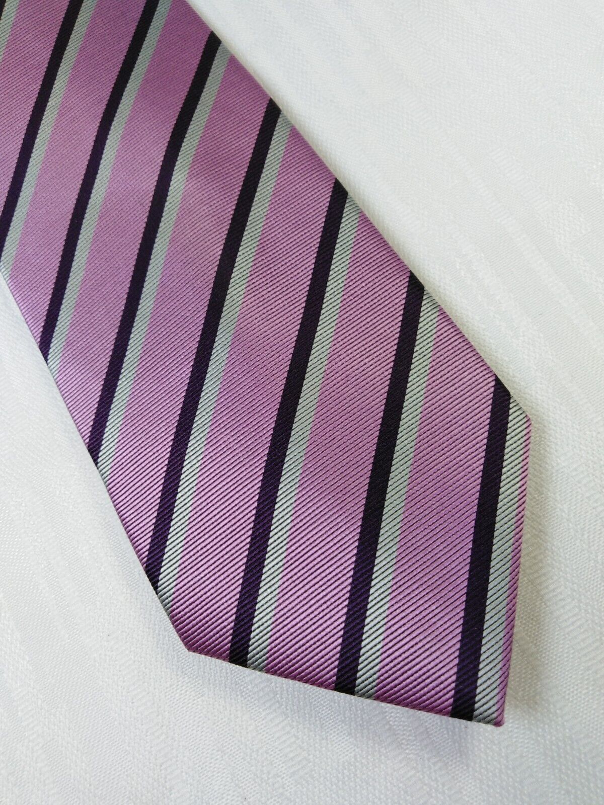 GIORGIO MARIANI 100% SILK TIE SETA CRAVATTA NECKTIE ITALY VINTAGE SELF TIPPED