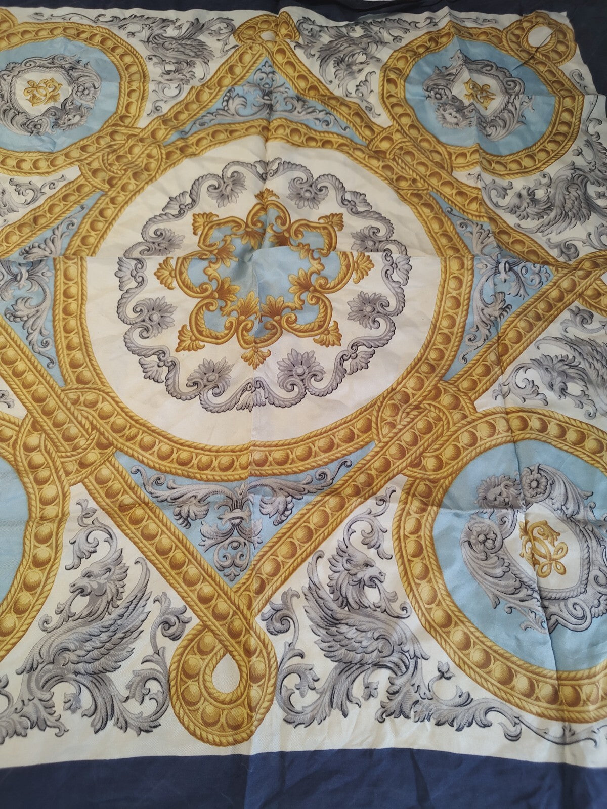 GUIDO TRAVESI COMO FOULARD 100% SILK SETA SCARVES SCARF SQUARE MADE ITALY