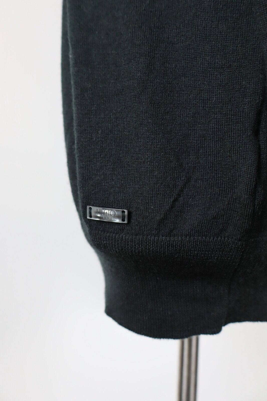 LIU JO JEANS MAGLIONE MAGLIA VINTAGE UOMO Tg. L MAN SWEATER CASUAL LANA WOOL