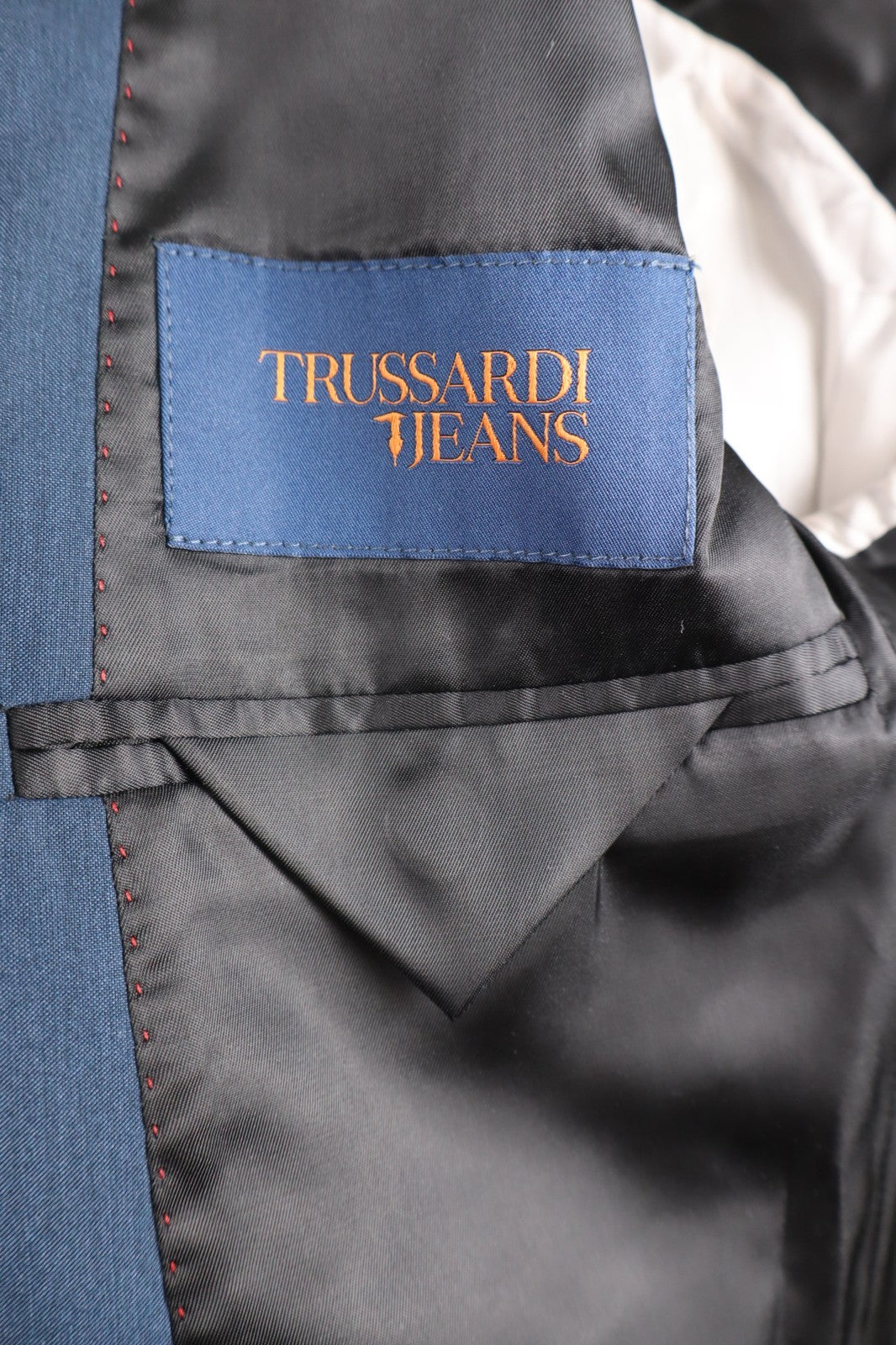 TRUSSARDI JEANS BLAZER GIACCA UOMO Tg 46 MAN JACKET VINTAGE CASUAL DUE BOTTONI