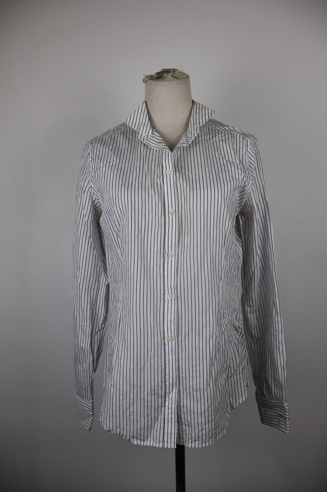MAX MARA CAMICIA DONNA TG. 46 WOMAN SHIRT CASUAL VINTAGE COTONE COTTON LOGO