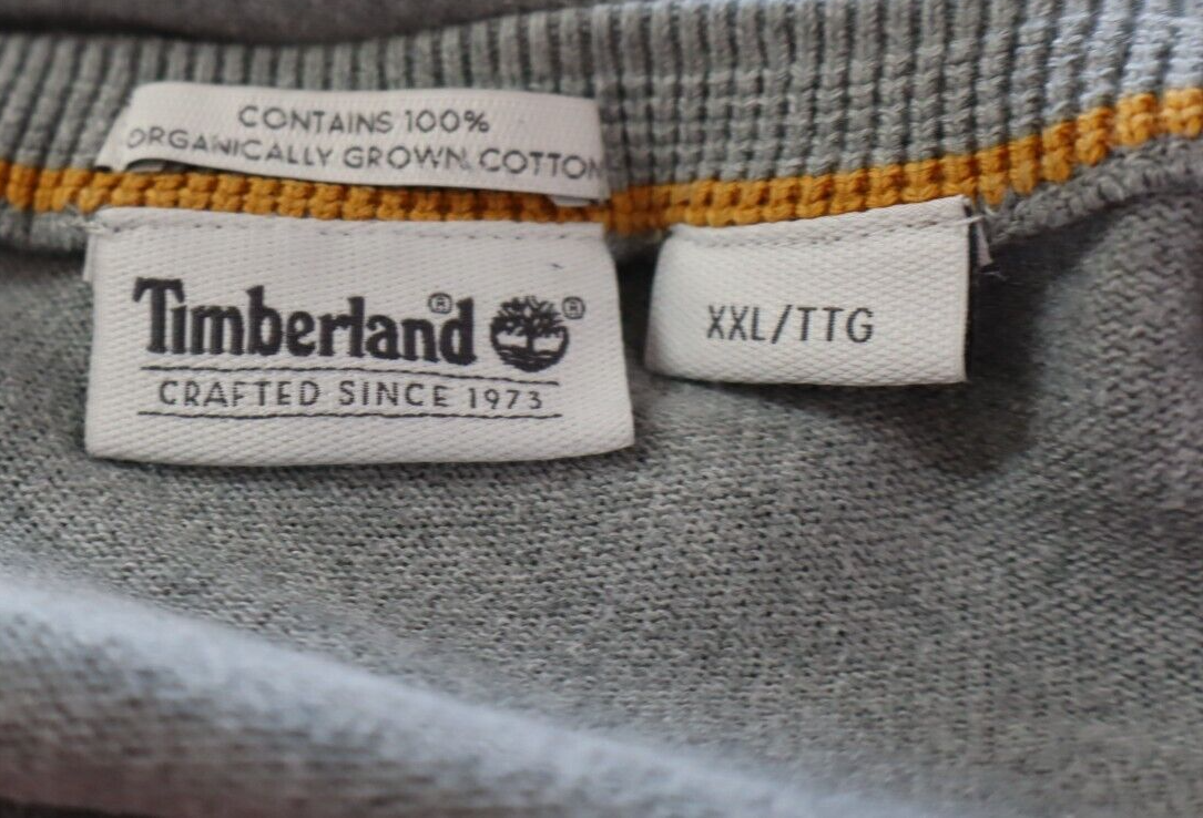 TIMBERLAND MAGLIONE COTONE COTTON VINTAGE UOMO Tg. 2XL MAN SWEATER CASUAL