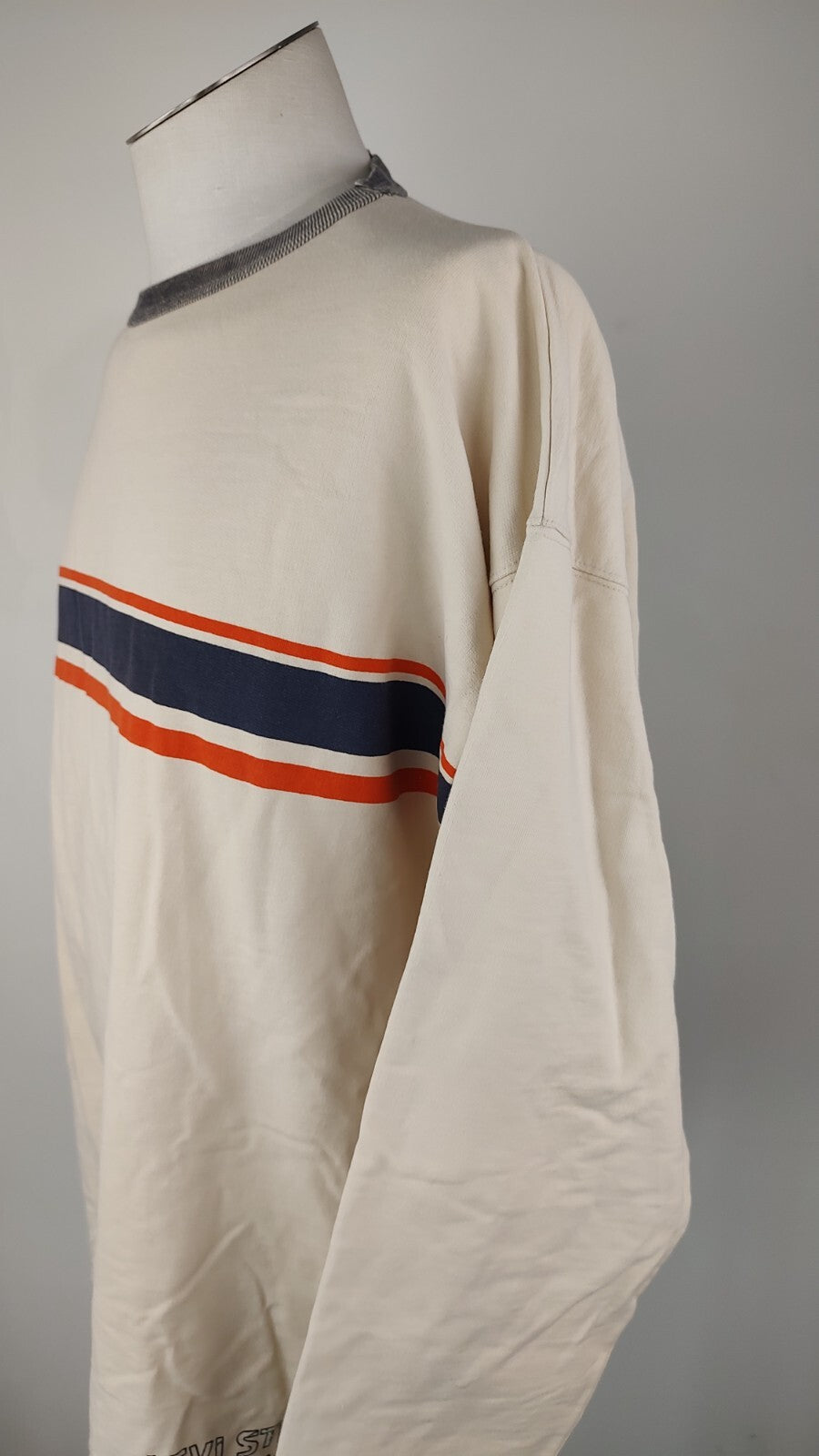 LEVI'S FELPA UOMO Tg 3XL SPORT MAN SWEATSHIRT CASUAL VINTAGE