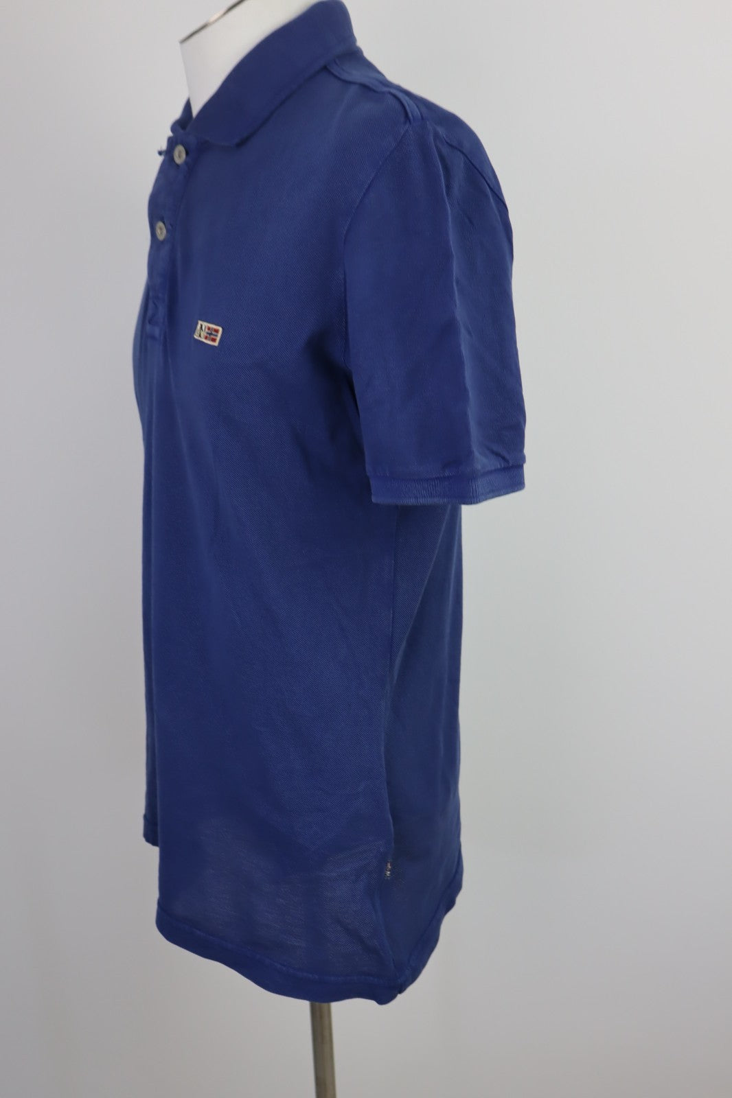NAPAPIJRI MAGLIA POLO UOMO TG. L MAN T-SHIRT CASUAL VINTAGE COTONE COTTON