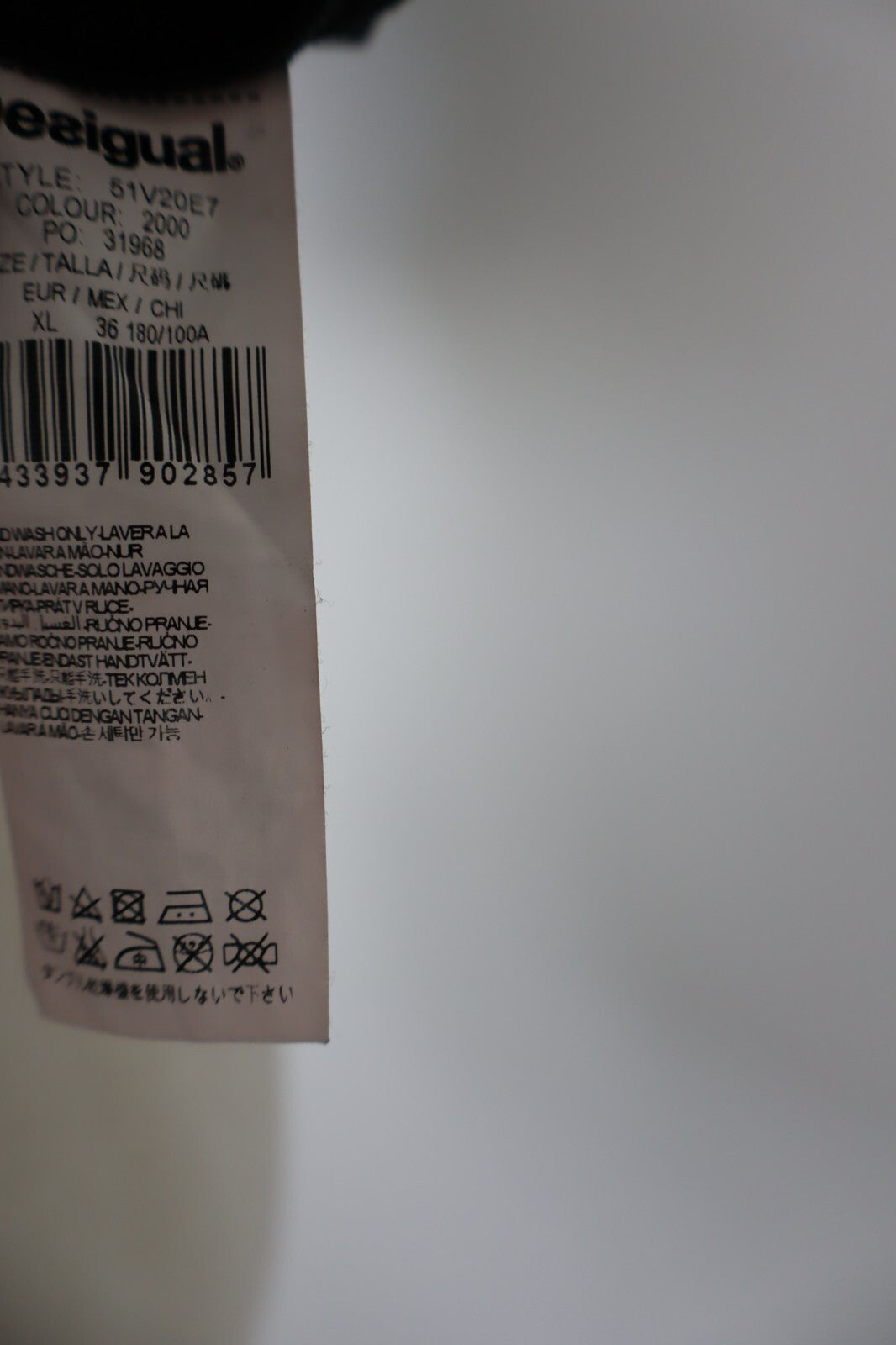 DESIGUAL VESTITO DONNA TG. XL WOMAN CASUAL VINTAGE DRESS ABITO