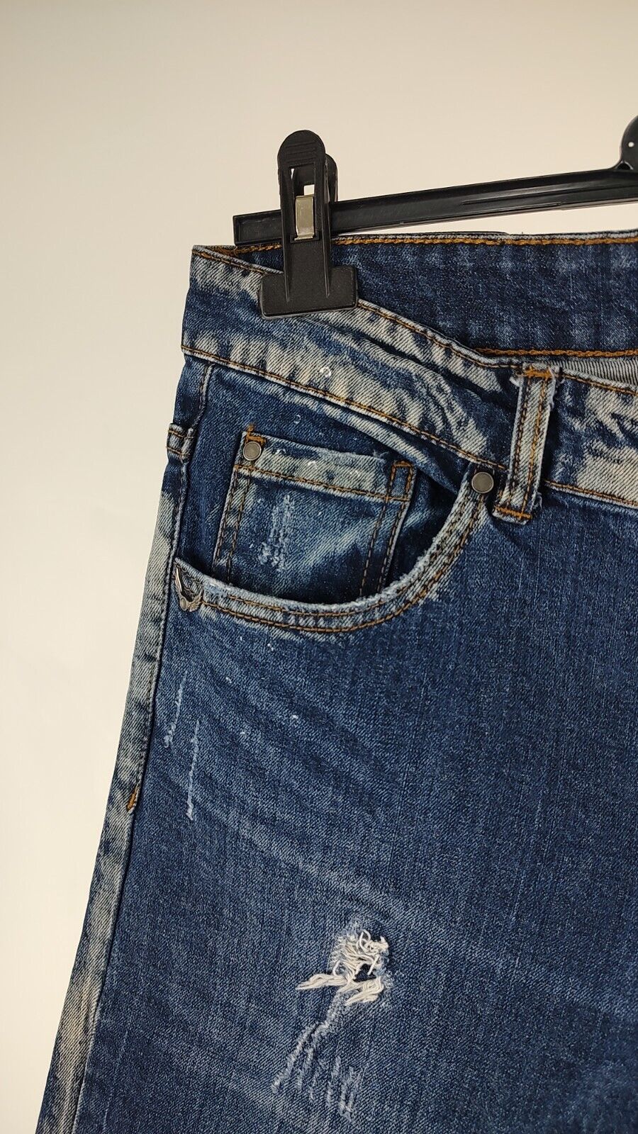 JOHN RICHMOND PANTALONE JEANS SHORTS UOMO W32 MAN VINTAGE CASUAL PANTS