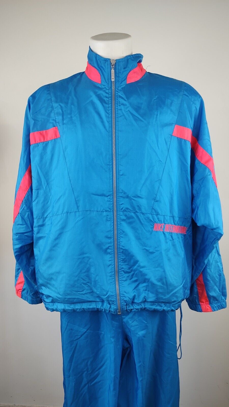 NIKE TUTA COMPLETA Tg L TRACKSUIT JACKET GIACCA PANTS UOMO SPORT