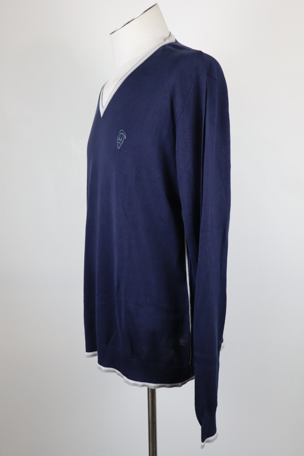 ICEBERG PAPERINO DONALD DUCK MAGLIONE SETA COTONE VINTAGE UOMO TG 4XL SWEATER