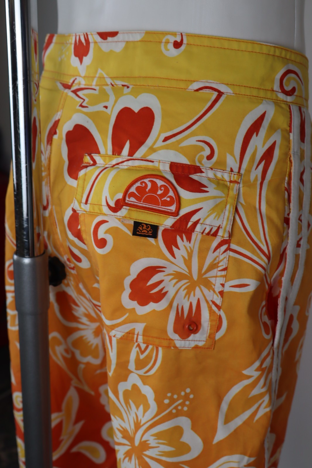 SUNDEK COSTUME PANTALONCINO MARE UOMO TG 32 MAN SWIMSUIT VINTAGE CASUAL SURF