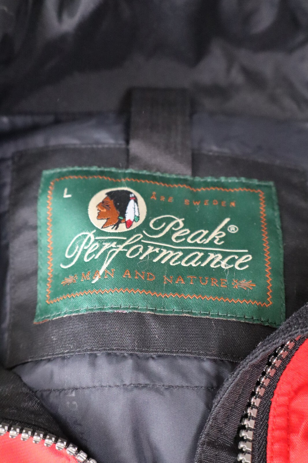 PEAK PERFORMANCE GIUBBINO IMBOTTITO TECNICO DONNA Tg L WOMAN JACKET VINTAGE