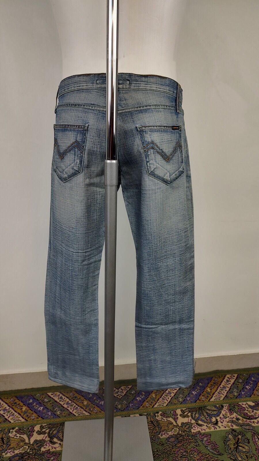 ENERGIE JEANS PANTALONE UOMO CASUAL TG W29 MAN VINTAGE PANTS DENIM