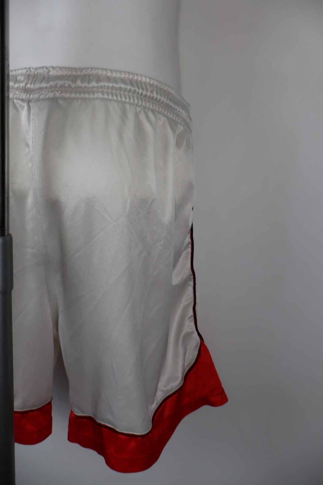 LOTTO MILAN PANTALONCINI CALCIO SPORT UOMO TG L VINTAGE MEN SOCCER SHORTS