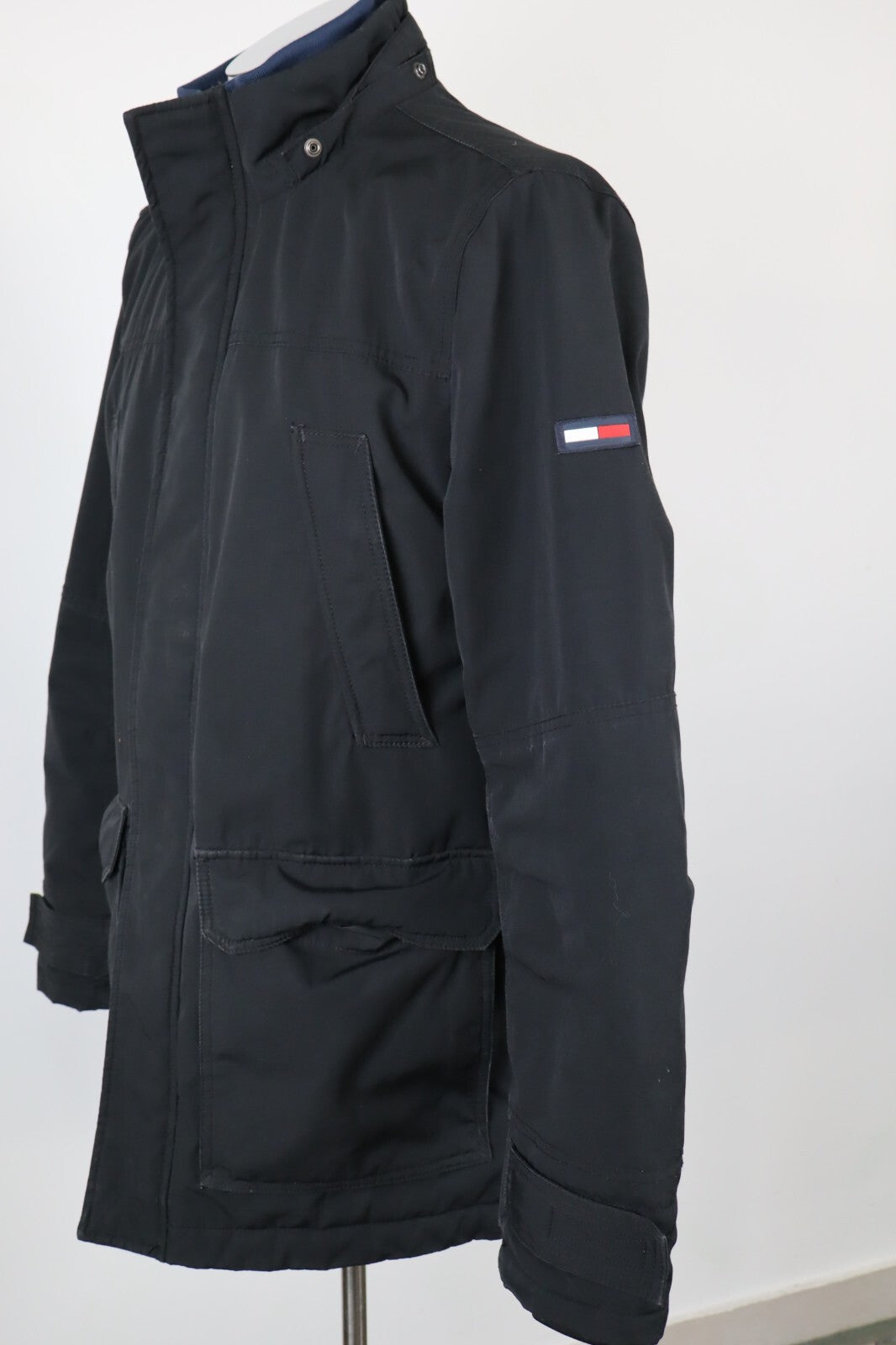 TOMMY HILFIGER GIUBBINO IMBOTTITO GIACCA UOMO Tg. L MAN CASUAL JACKET VINTAGE