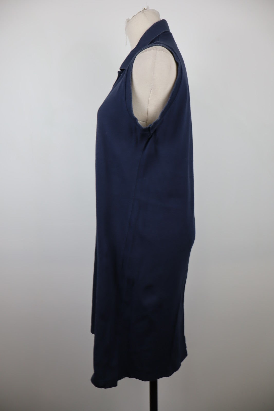 BEST COMPANY VESTITO ABITO A POLO DONNA TG. M WOMAN CASUAL VINTAGE DRESS COTONE