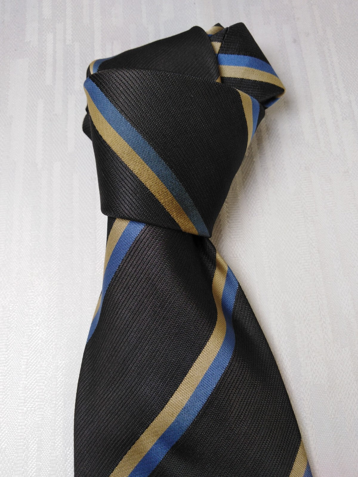 ANDREA CONTE 100% SILK TIE SETA CRAVATTA NECKTIE ITALY VINTAGE SELF TIPPED