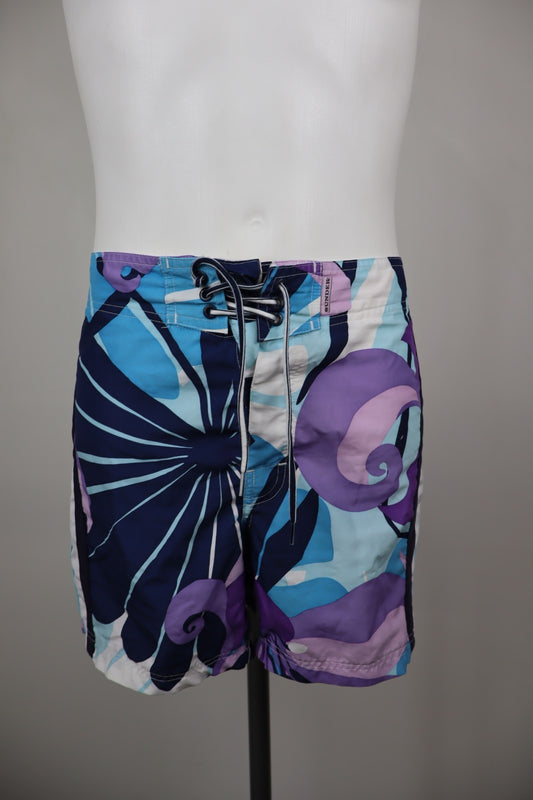 SUNDEK COSTUME PANTALONCINO MARE UOMO TG 36 MAN SWIMSUIT VINTAGE CASUAL LOGO