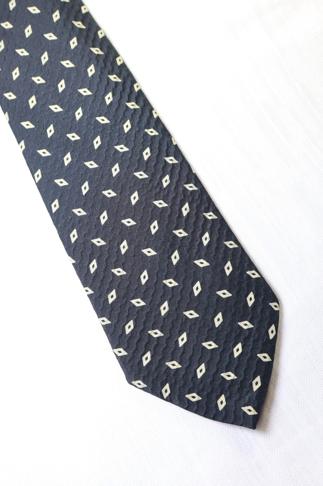 CERRUTI 100%  SILK TIE SETA CRAVATTA UOMO NECKTIE MADE IN FRANCE VINTAGE