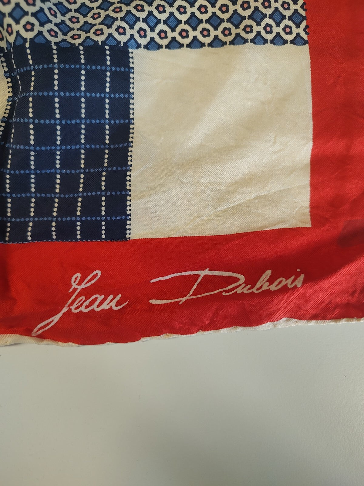 JEAN DULEOIS FOULARD 100% SILK SETA SCARVES SCARF SQUARE MADE ITALY