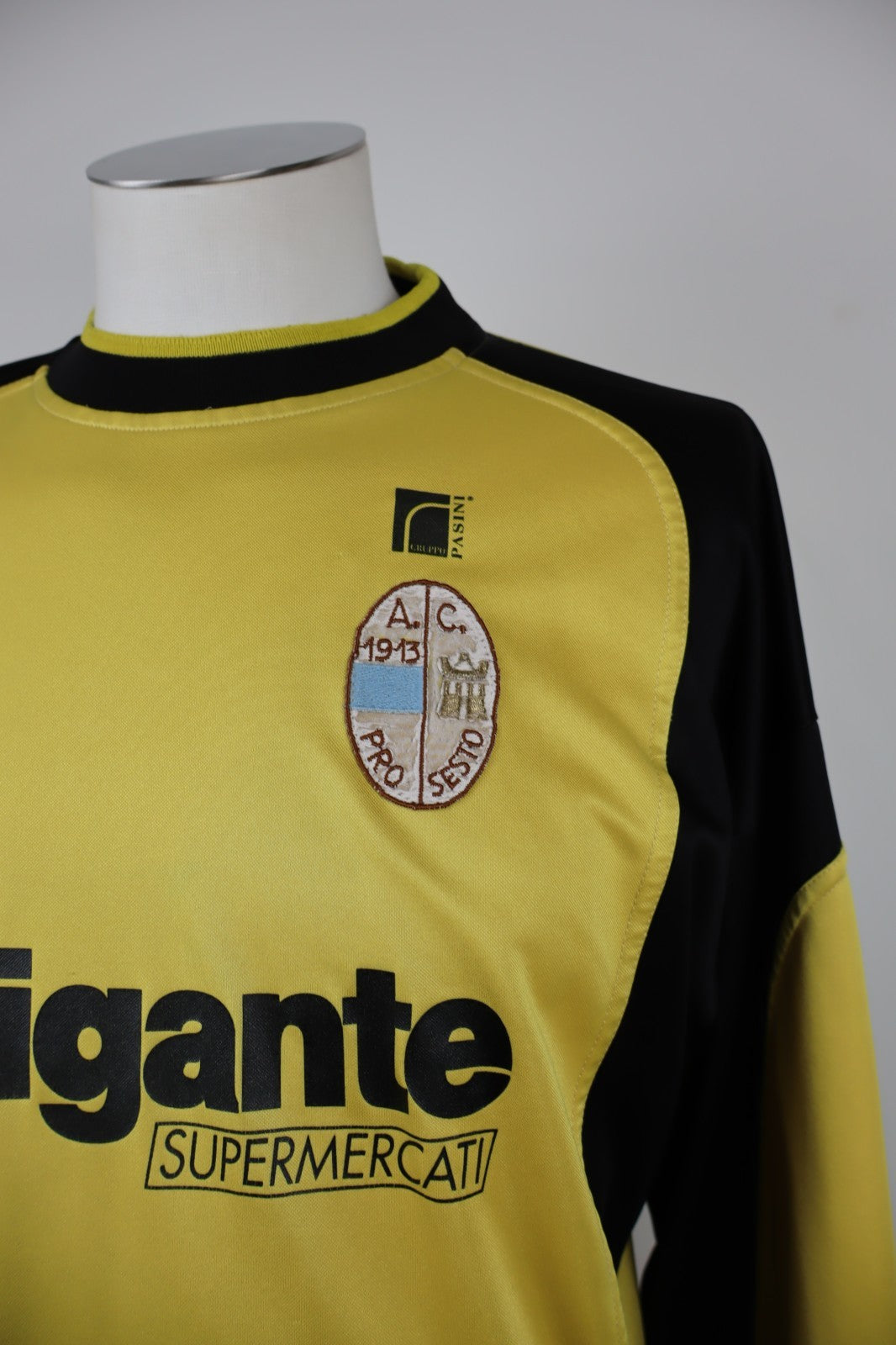 GARMAN PRO SESTO N 12 PORTIERE MAGLIA CALCIO UOMO L SOCCER JERSEY SPORT VINTAGE