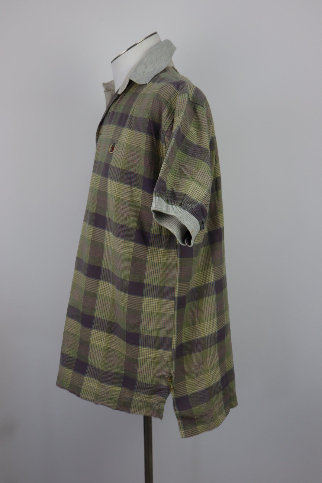 TOMMY HILFIGER CAMICIA UOMO TG. L  MAN CASUAL SHIRT VINTAGE SHIRT COTONE