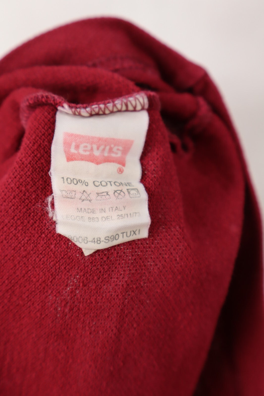 LEVI'S POLO COTONE UOMO TG. XL MAN CASUAL VINTAGE COTTON MADE IN ITALY