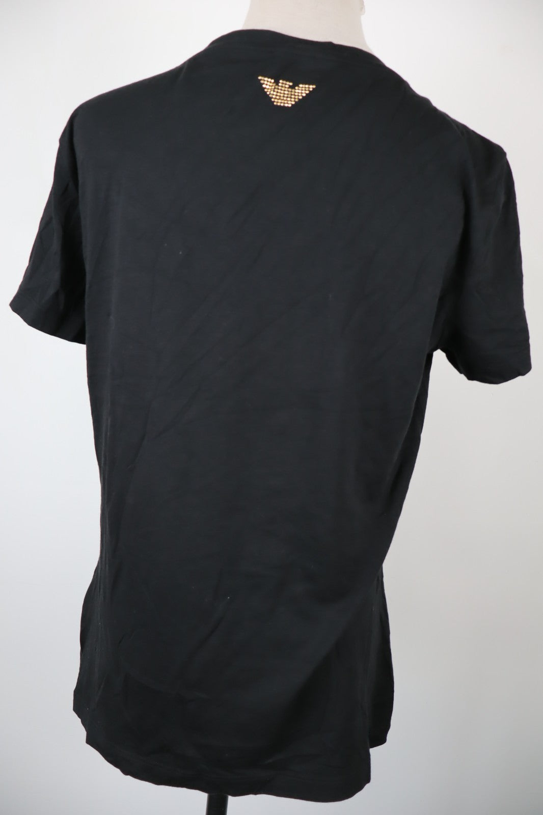 EMPORIO ARMANI MAGLIA BLUSA DONNA TG. XL WOMAN CASUAL VINTAGE T-SHIRT LOGO