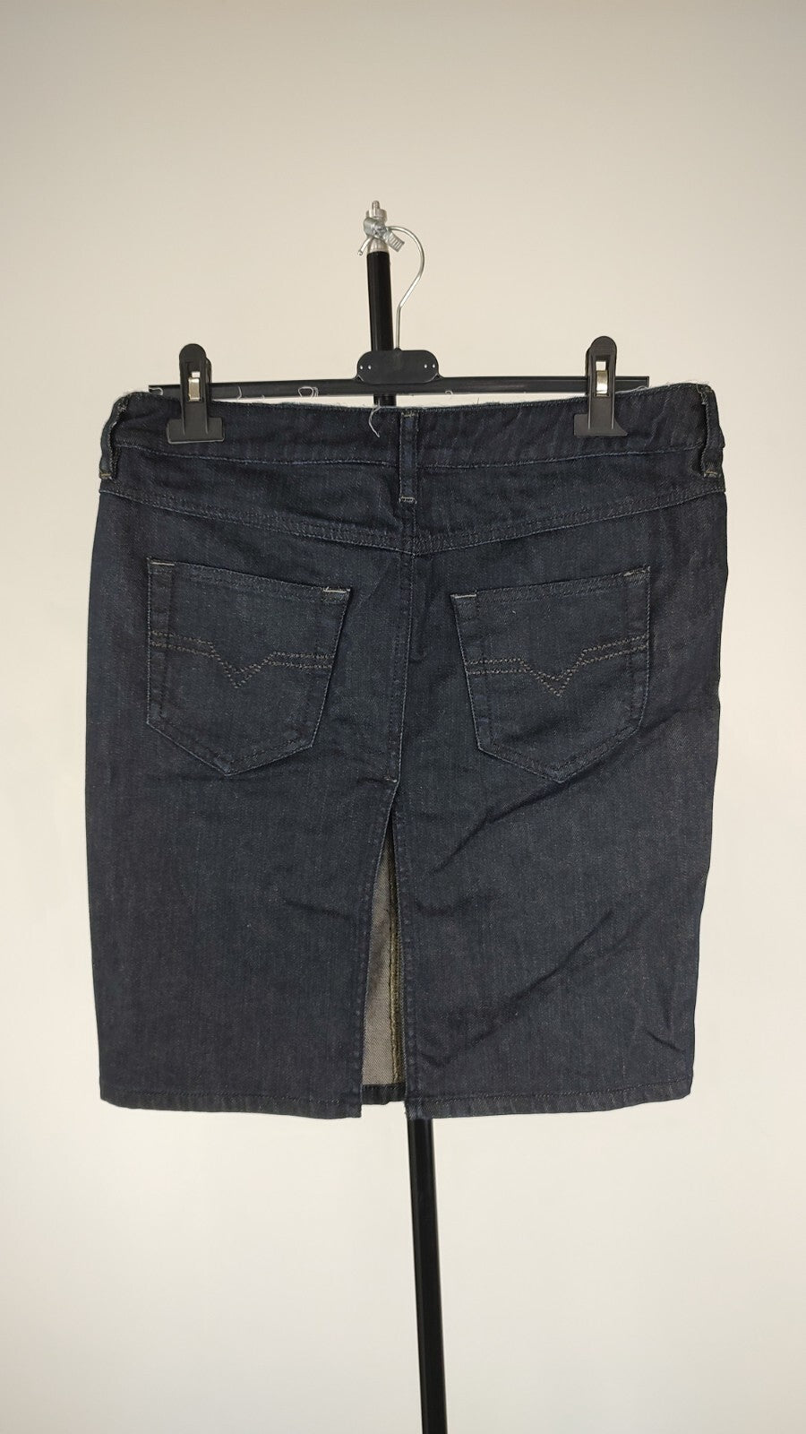 DIESEL GONNA JEANS  DENIM DONNA WOMAN SKIRT Tg. M CASUAL VINTAGE COTONE