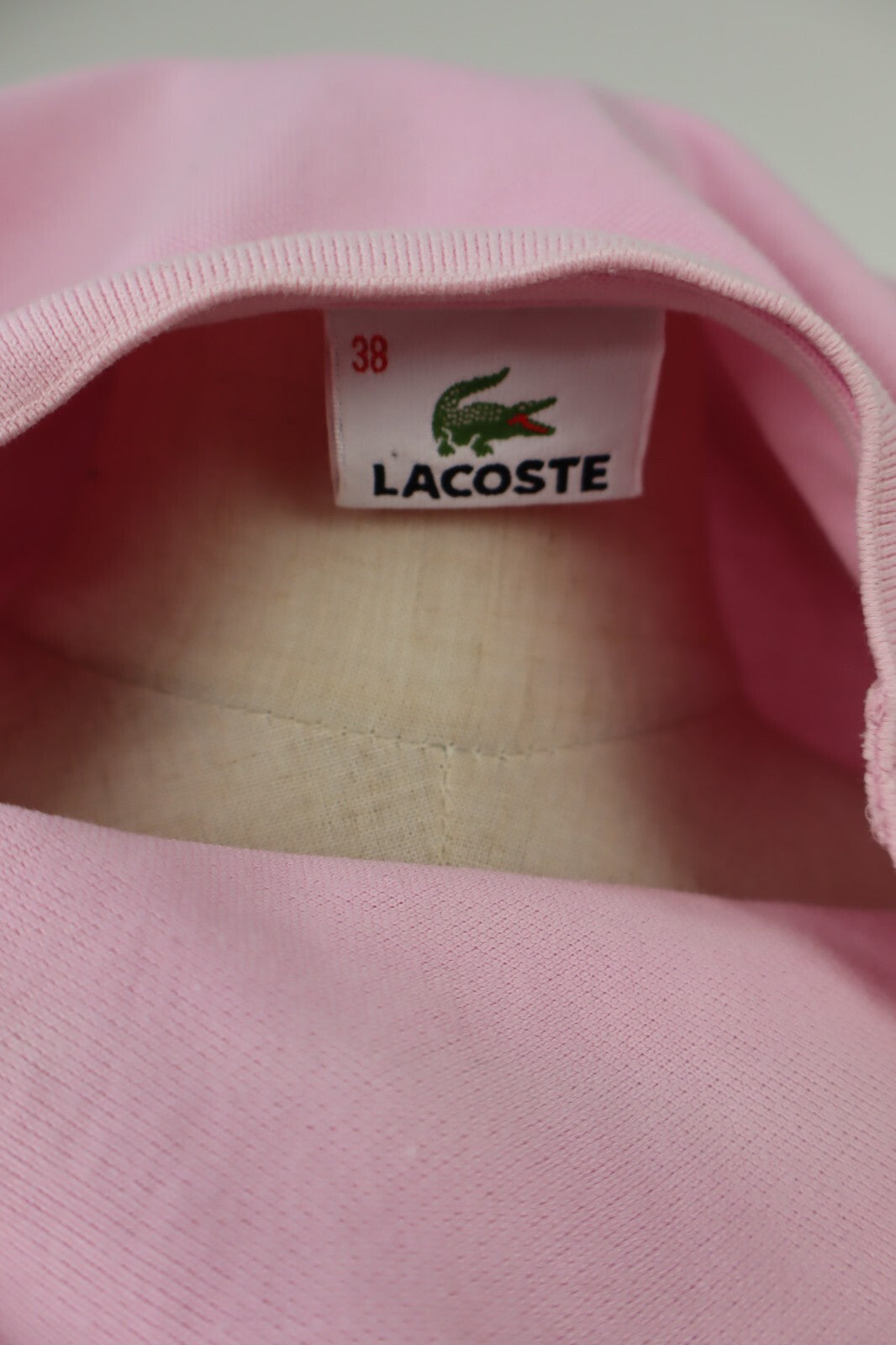 LACOSTE MAGLIA DONNA TG. 38 WOMAN CASUAL VINTAGE TANK TOP T-SHIRT