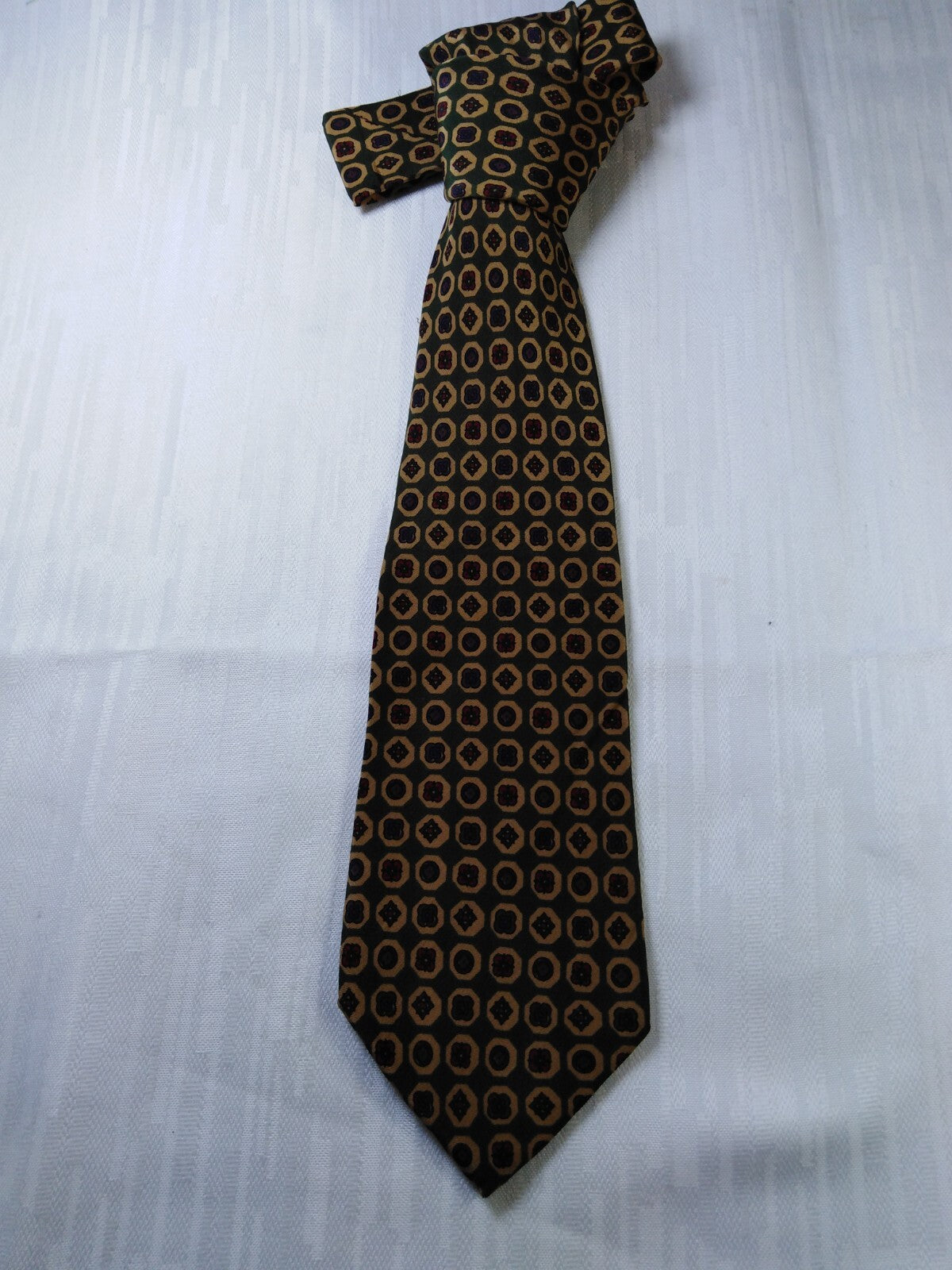 VALENTINO 100% SETA SILK TIE CRAVATTA NECKTIE ITALY VINTAGE CLASSIC