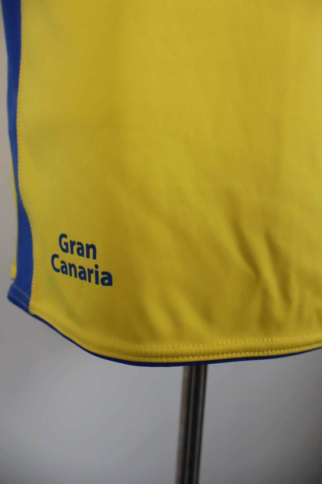 WORD SOCCER CALCIO GRAN CANARIA MAGLIA UOMO S JERSEY TRIKOT VINTAGE AUTOGRAFATA