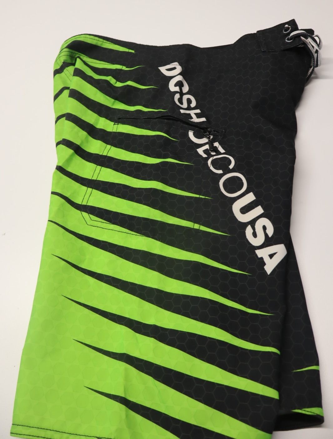 DC SHOES COSTUME PANTALONCINO MARE UOMO TG 27 MEN SWIMSUIT VINTAGE CASUAL LOGO