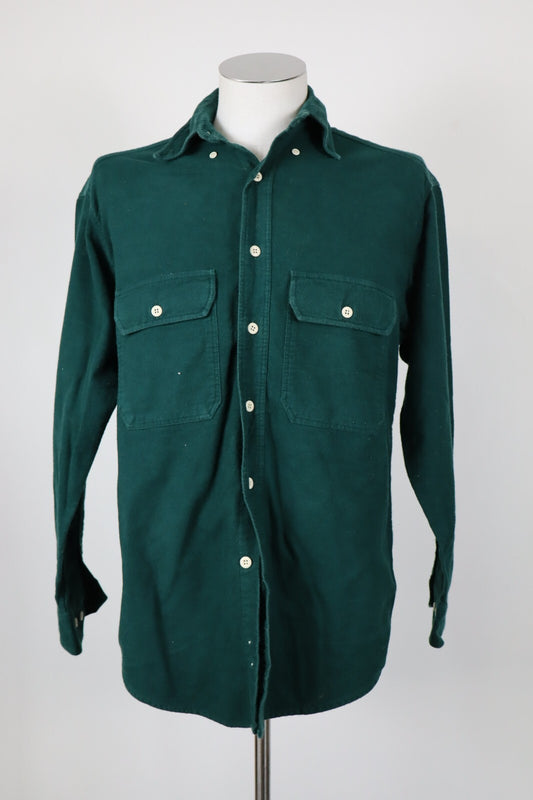 GAP CAMICIA UOMO TG.  S MAN CASUAL VINTAGE SHIRT COTONE FLANELLA