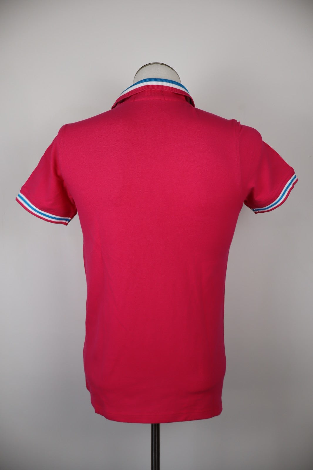 FRED PERRY POLO MAGLIA UOMO COTONE TG M SLIM MAN T-SHIRT CASUAL VINTAGE LOGO