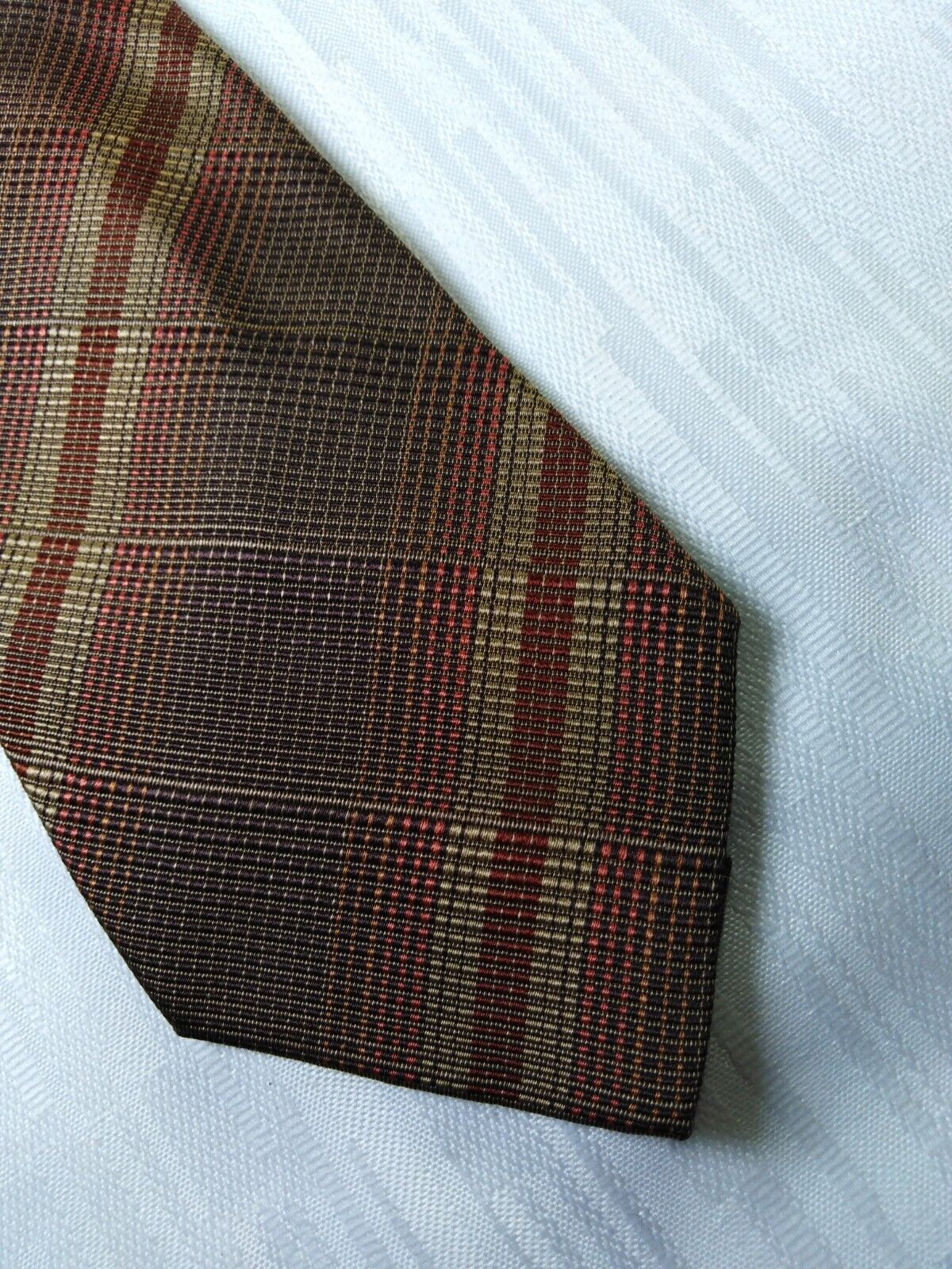 GIANFRANCO FERRE' 100% SETA SILK TIE CRAVATTA NECKTIE VINTAGE CLASSIC ITALY