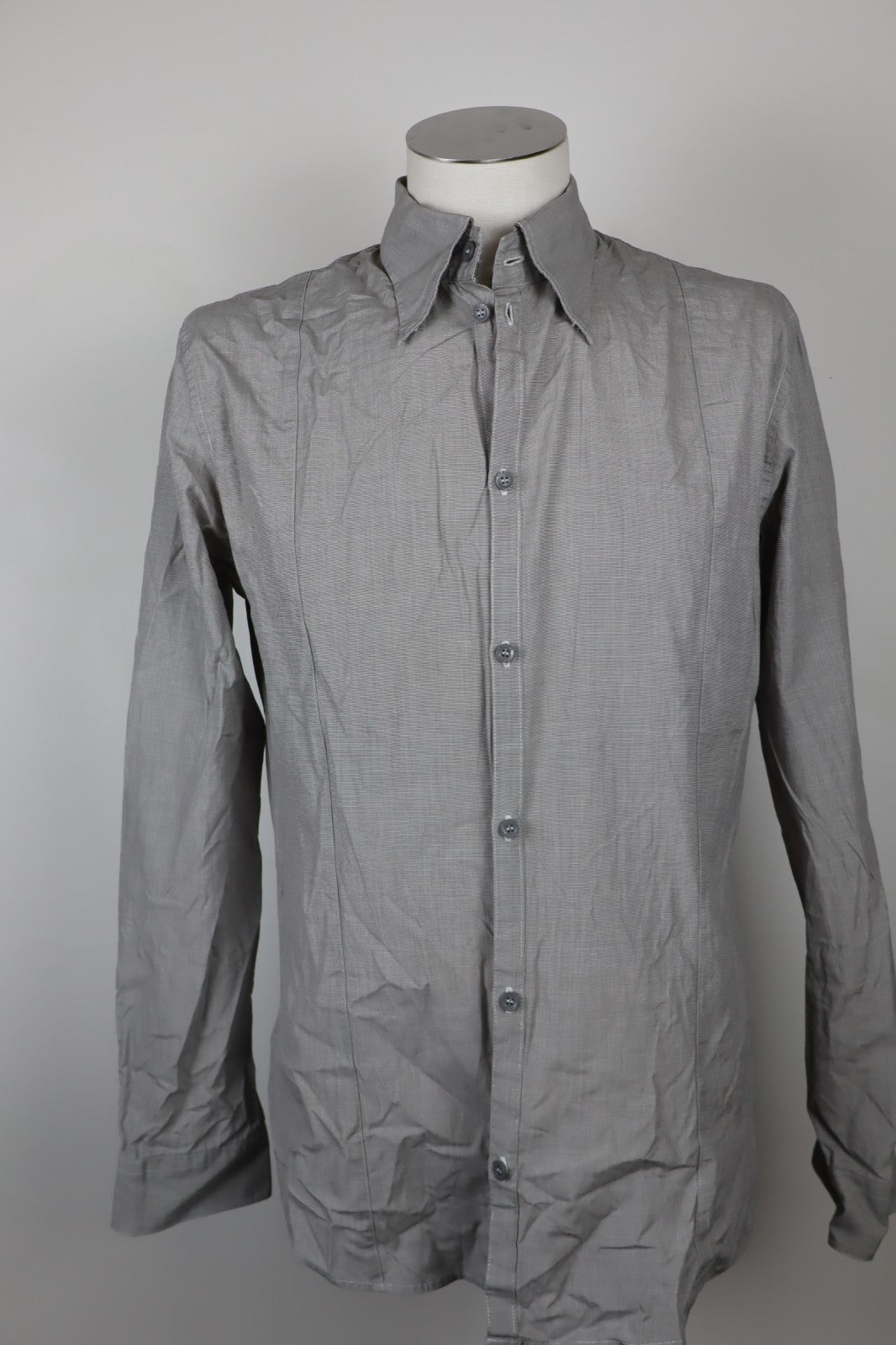 ARMANI JEANS CAMICIA UOMO COTONE XL MAN CASUAL VINTAGE COTTON SHIRT MANICA LUNGA
