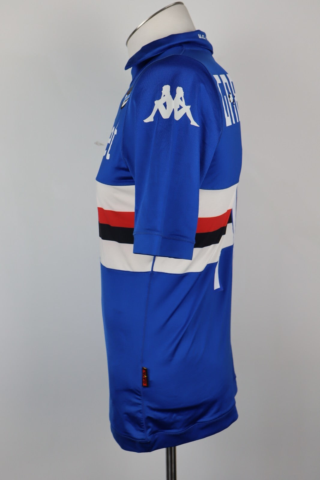 KAPPA SAMPDORIA MAGLIA CALCIO Tg S UOMO MAN T-SHIRT SOCCER SPORT GABBIADINI N 11