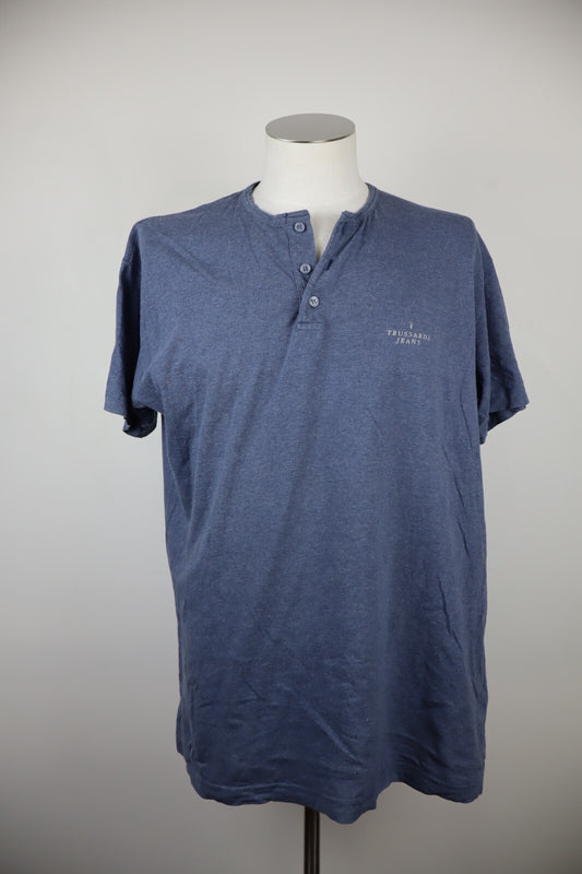 TRUSSARDI JEANS MAGLIA UOMO COTONE TG. XL MAN COTTON T-SHIRT CASUAL VINTAGE
