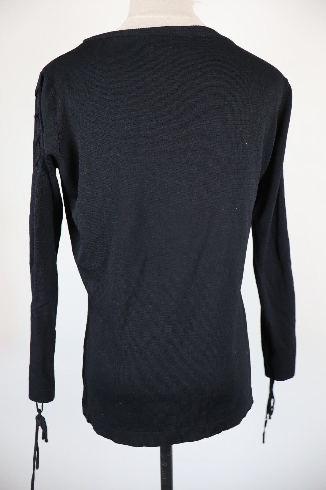 LUISA SPAGNOLI MAGLIONE MAGLIA COTONE DONNA TG L WOMAN SWEATER CASUAL VINTAGE