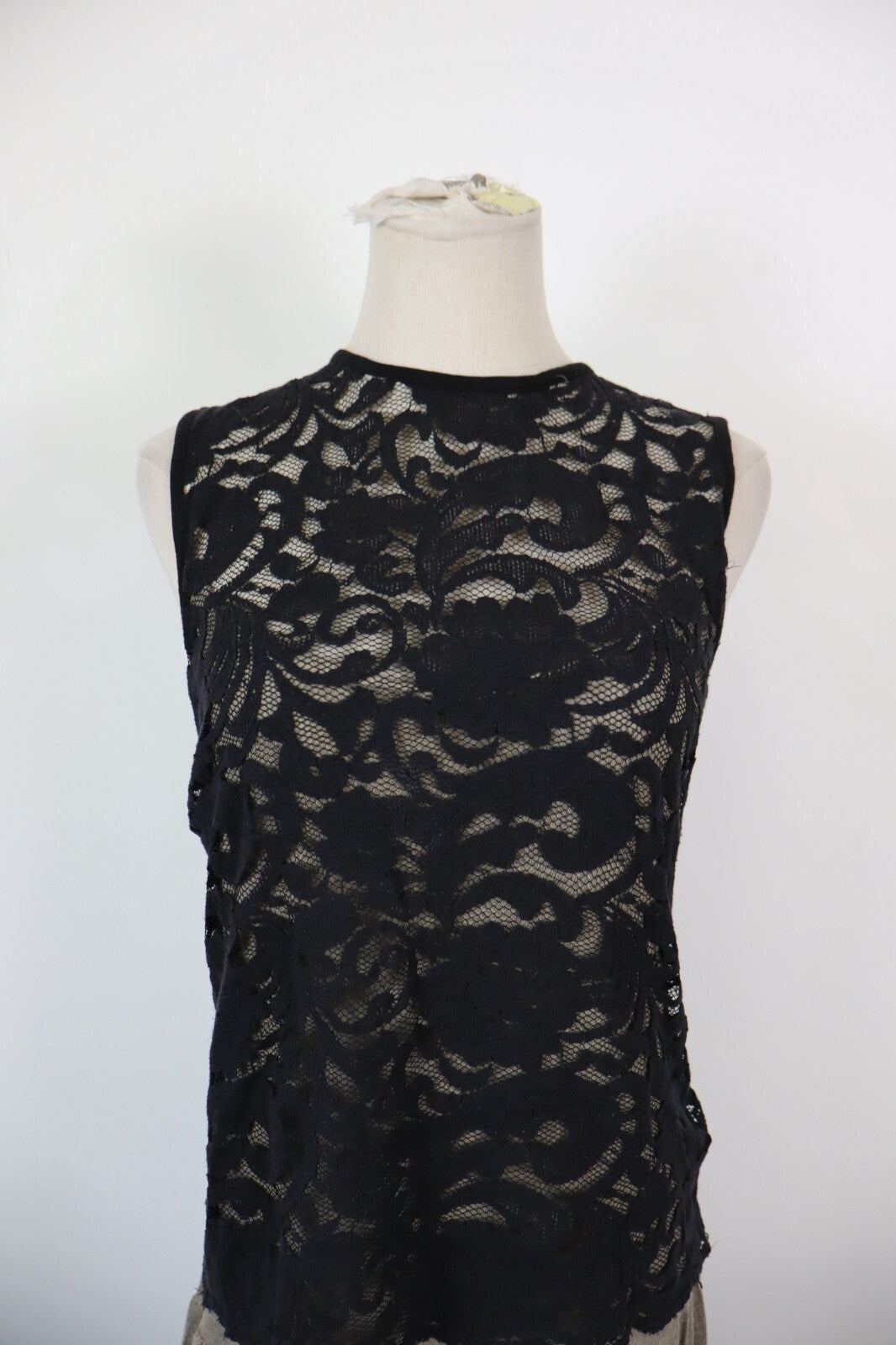 LIU JO VESTITO DONNA TG. M WOMAN CASUAL VINTAGE DRESS ABITO COTONE CERNIERA